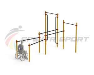 Купить Спортивный комплекс для инвалидов-колясочников WRK-D19_76mm в Уяре 