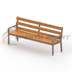 Купить Уличная скамейка со спинкой Дача в Уяре 