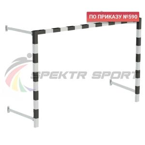 Купить Ворота мини-футбольные складные без сетки 2х3х0,5 м. (к-кт) в Уяре 