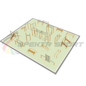 Купить Парковая площадка для Воркаут и WRK 5_76mm в Уяре 