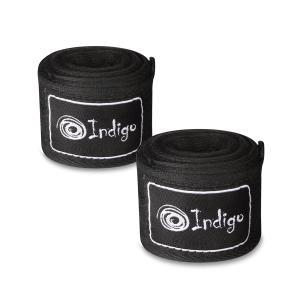 Купить Бинт боксёрский Indigo х/б, нейлон, 3 м  в Уяре 