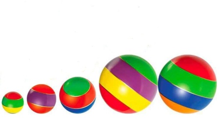 Купить Мячи резиновые (комплект из 5 мячей различного диаметра) в Уяре 